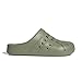 adidas Unisex Adilette Clog Slide Sandal, Tent Green/Tent Green/Tent Green, 8 US Men