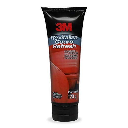 3M, Revitalizador de Couro Refresh, Alta Performance, 120g