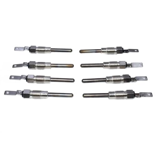 Bougies de préchauffage pour Chevrolet V10 V20 R10 R20 - Kit de 8 pièces d'allumage Diesel 1987