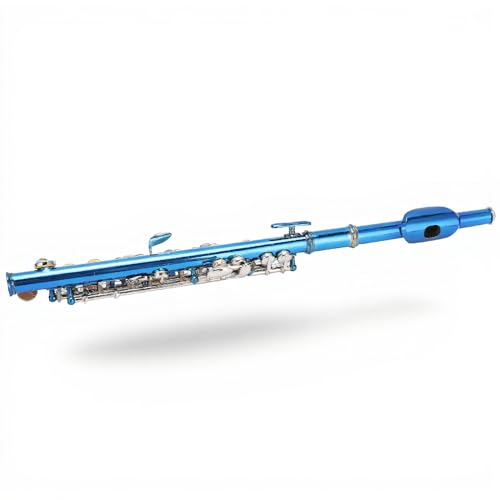 FAUOSWUK Instrument Piccolo pour les étudiants des Débutants, Flûte de Piccolo de Tasse avec 6...