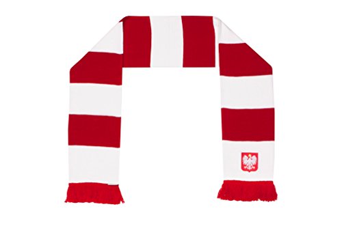 Poland Polska Embroidered Fashion Knit Bar Scarf3