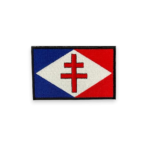 Parche Pabellón de Beaupré - Scratch - Aprox. 5 × 8 cm – Francia Libre