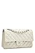 Chanel, Pre-Loved Cream Quilted Lambskin Classic Double Flap Medium, Cream