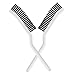 Unomor 4pcs Hard Bristle Crevice Brush Dust Cleaner Microfiber Window Groove Cleaning Brush Household Cleaning Tool