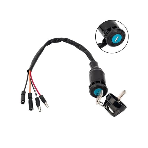 Cerradura de puerta e interruptor de encendido TRX300 con llaves estancas 2