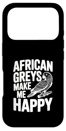 AtJO[Y Make Me Happy Parrot Lovers X}zP[X iPhone 17 Pro p