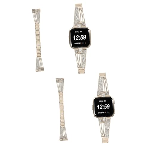 Bracelet en strass ajustable qui ne serre pas le poignet, lot de 2 pièces confort