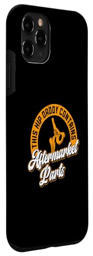 Image of iPhone 11 Pro Bionic Hip Dad Design For A Hip Surgery Survivor Father Case