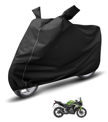 Image of Auto Hub Waterproof Bike Cover Compatible with CBR 150R Dustproof, UV Protection Two Wheeler Bike CBR 150R Cover - Black