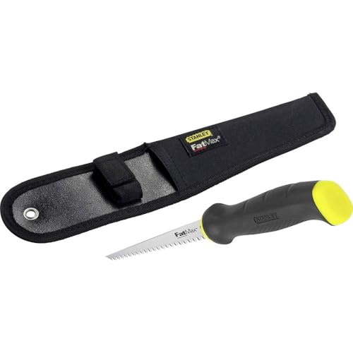 STANLEY Stichsäge FatMax, starkes, langlebiges Blatt mit Jet-Cut-Verzahnung (geschärfte Spitze, ergonomischer Handgriff… – Ansicht 1