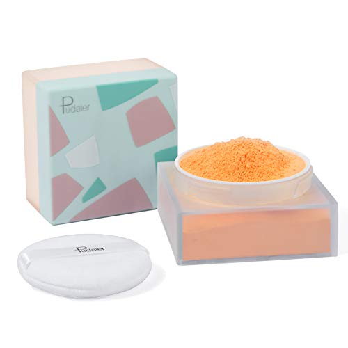 Loose Face Powder Long Lasting and Waterproof Oil Control Moisturizing Setting Powder Makeup 1.76 Oz
