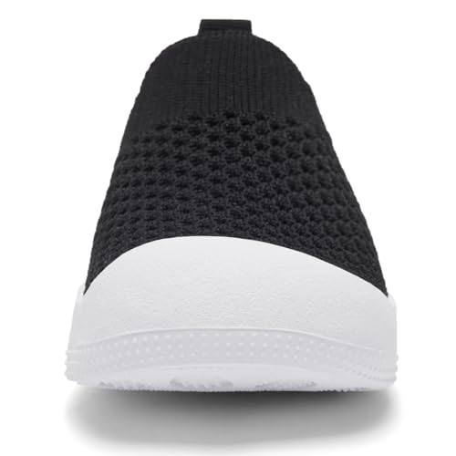 Image of Eashi Baby Boy Girl Non-Skid Indoor Infant Walking Shoes Breathable Warm Elastic Sock Shoes with Memory Sole Protect Toes Outdoor Sneakers