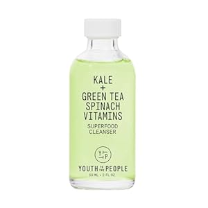Youth To The People Facial Cleanser – Kale and Green Tea Cleanser – Gentle Face Wash, Makeup Remover + Pore Minimizer for All Skin Types – Vegan