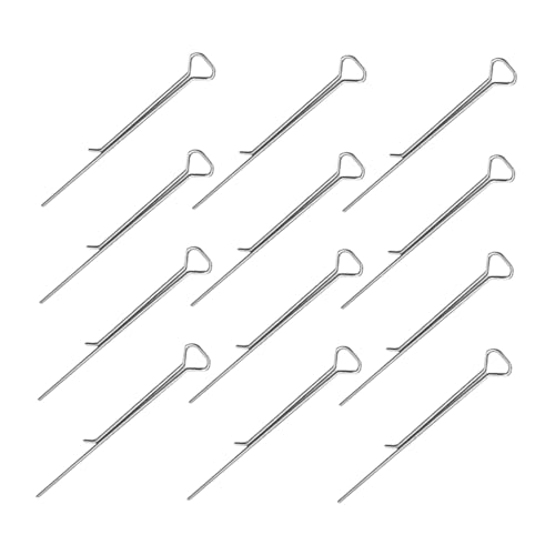 Clips metálicos para mechas de velas 12 pzas