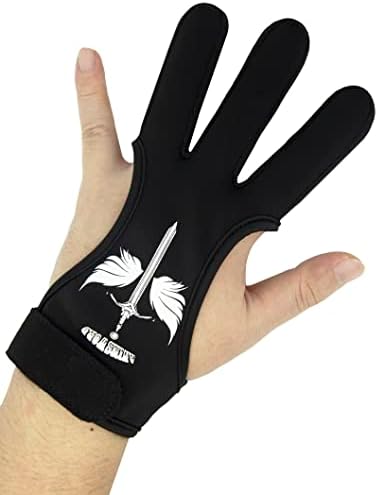 ANIMSWORD Archery Protective Glove Archery Shooting Gloves Three-Finger Archery Protective Gloves for Men nd Women. ANIMSWORD Archery Protective Glove Archery Shooting Gloves Three-Finger Archery Protective Gloves for Men nd Women.