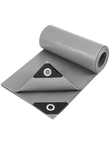 Miniatura 8 de Jardin202 - Toldo Reforzado Impermeable Lona Multiusos Con Ojales Seleccione Medida 3x5m. Gris