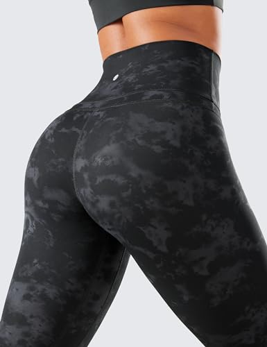 Image of CRZ YOGA Naked Feeling Leggings 25'' | Sleek, Decent Compression, Yoga, Hidden Waistband Pocket, for Women