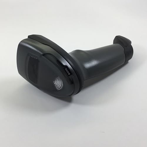 Scanner de codes-barres filaire imager 2D 1D noir avec câbles USB et RS232 - 5