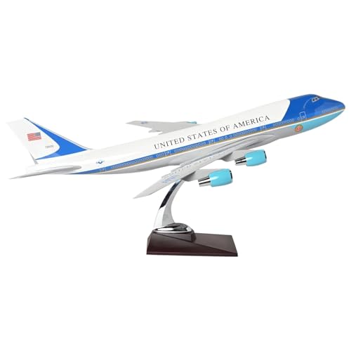 Image of Toys Uncle Diecast Aeroplane Scale Model, (B747 United States of America, 46 CM)