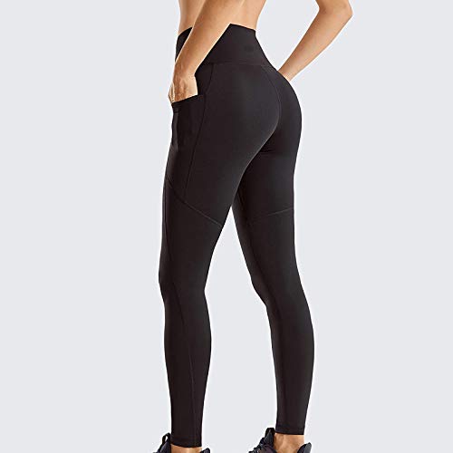 Leggings femininas Naked Feeling Yoga leggings macias para treino com bolsos, A, L