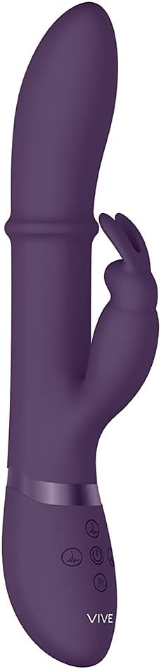 Vive Halo Stimul Ring Rabbit Vibr Pur VIVE023PUR