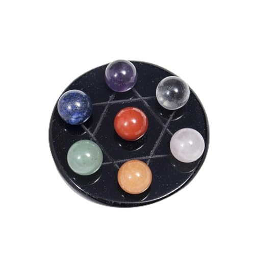 Kit Feng Shui cristal et obsidienne avec pierres naturelles et sphères minérales de collection