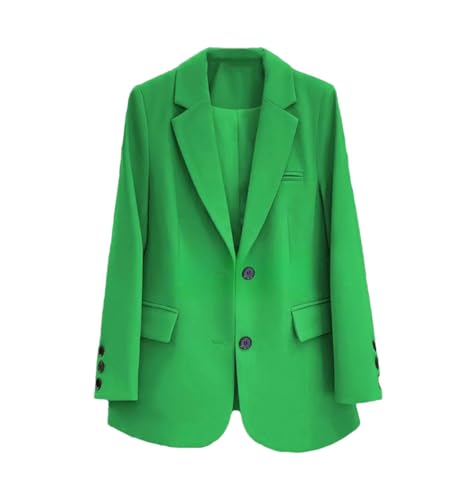 Blazer femme style coréen ample noir EN8 taille S veste costume chic