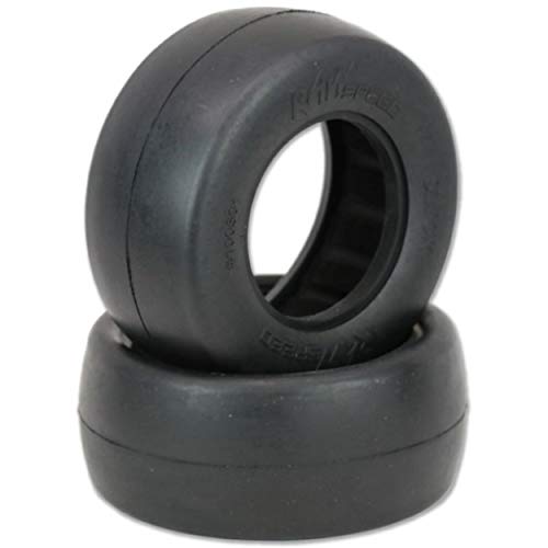 Raw Speed 100501SB Slick SCT No-Prep Drag Tires, Soft Compound, w/ Black Inserts, 2.2x3