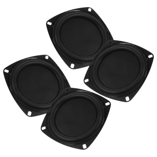 Diafragma pasivo para graves profundos y difusion amplia de sonido en altavoces de 4 pulgadas