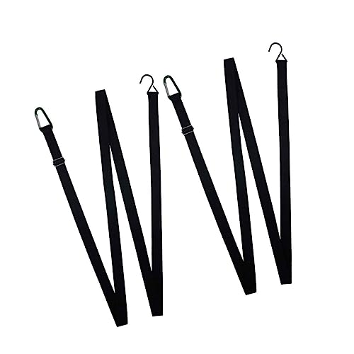 Sangle coupe-vent pour housse de voiture : lot de 2 sangles élastiques réglables de 4,4 M