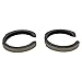 TRQ Rear Brake Shoe Kit Set for Pontiac/Chevy/Oldsmobile/Isuzu/GMC/Buick/Cadillac