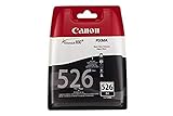 LIEFERUMFANG - 1x Canon CLI-526 BK 9ml Tintenpatrone, black