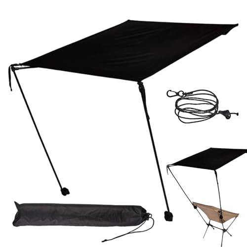 Parasols de plage compacts avec toile protection UV pour extérieur et balcon