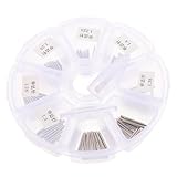 MAGICLULU 160 Stück Klavier Shenda Nadeln Klavierzubehör Klavierreparaturwerkzeuge Metall Silber Mit Kasten Für Klavierpflege Und Reparatur