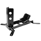 XtremepowerUS Motorcycle Trailer Wheel Chock 1000 Lbs Weight Capacity Motorcycle Stand Mount...