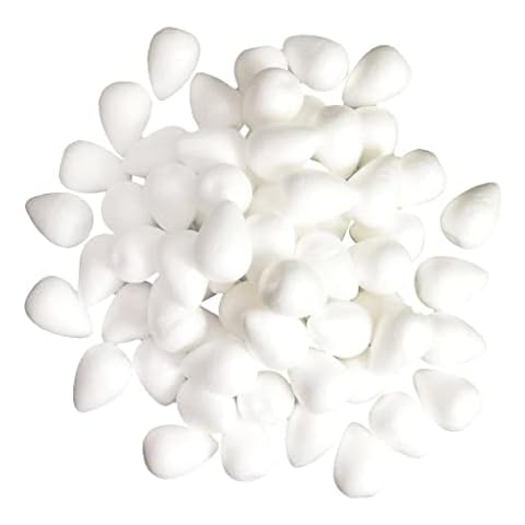 MagiDeal White Foam Flower Stamen for Bouquets Cover