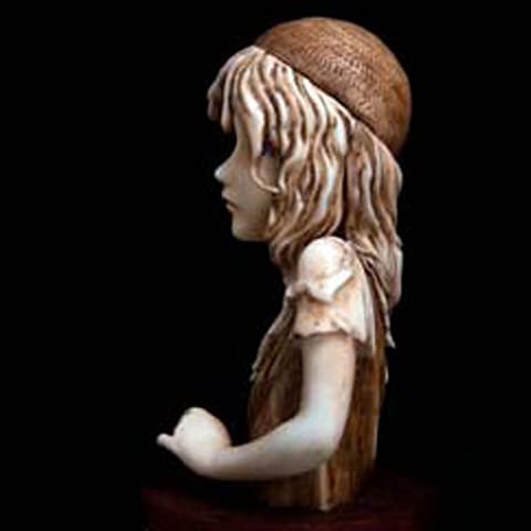 Figura de resina Cosette Les Miserables 1:7 miniatura 3