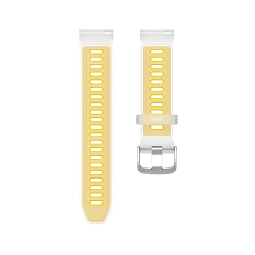 18/20/22mm VRoh ɓKGarmin Watch Forerunner 570/ 47mm/42mm/ 970/245/255/265 Venu 2 /3Band Ή(Yellow,For Garmin Forerunner 57