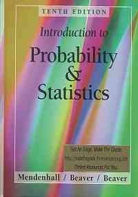 Introduction to Probability and Statistics 0534776426 Book Cover
