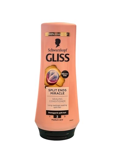 Schwarzkopf UU Split Ends Miracle Sealing, balsamo per capelli danneggiati con doppie punte, 200 ml