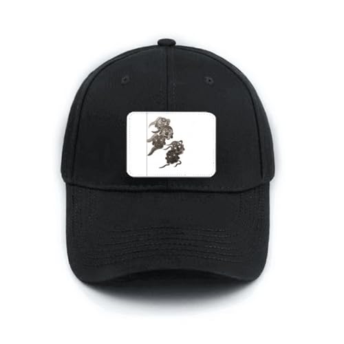 Casquette de baseball noire style cinq gobelins chinois pour vos sorties