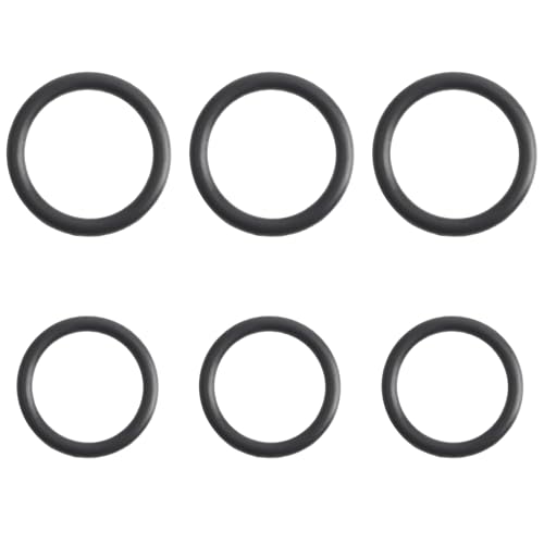 Power Steering Pump Rubber Inlet & Outlet O-Ring Seals 91345-RDA-A01 / 91370-SV4-000 for Honda CR-V Accord,Odyssey,Fits Acura CL,MDX,RL,Replaces 926-157 Power Steering Pump O-Ring Kit - 6 PCS