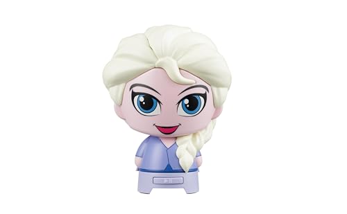 Image of eKids Disney Frozen Bluetooth Speaker with Rechargeable Battery, Portable Wireless Speaker (Frozen Elsa)