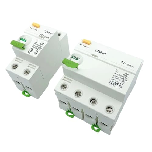 Interrupteur différentiel type A 2P 32A 30mA pour tableau électrique