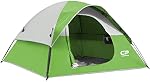 Tente CAMPROS CP pour 3 personnes, cadeaux pour la famille, tente de camping étanche et coupe-vent avec auvent supérieur, installation facile, petites tentes légères en dôme, randonnée, plage