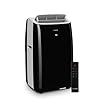 Klarstein Climatiseur Mobile Silencieux, 4 en 1, Mode Nuit, Déshumidificateur, Ventilateur, Mini Climatisation à Faible Conso, Evacuation, Clim Portable, Puissante, 14000 BTU