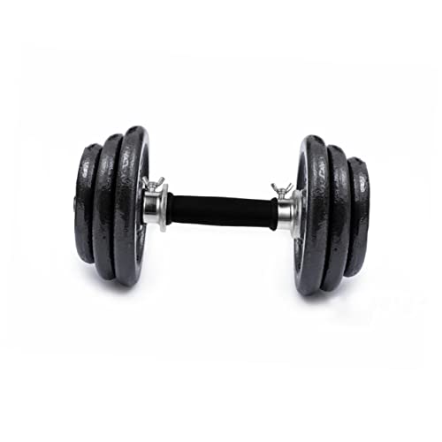 HONMEET 1 Pc Varilla De Mancuernas Barra Ajustable Manillar Con Mancuernas Maquinas De Gimnasio Para Casa Conector De Barra Mancuerna Ajustable Biela Con Mancuernas Pesa Black Acero
