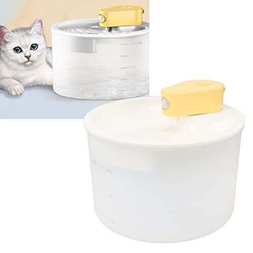 Dispensador de água para gatos, 3 modos, circulação automática, saudável, 2,5 L, fonte automática pa