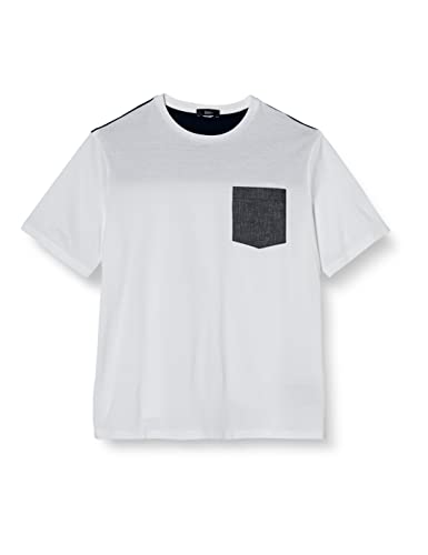  Herno 8924AR maglia uomo man t-shirt white/blue-52