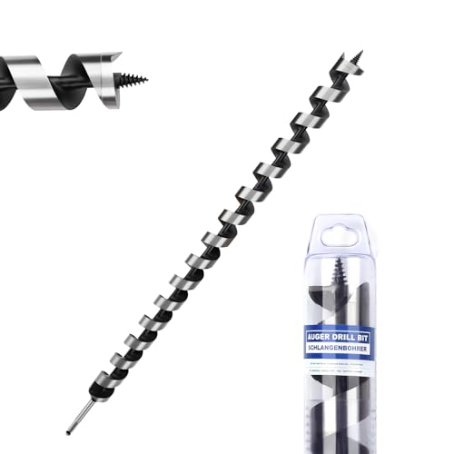 3/4" X 31.5" Auger Bit for Wood, 19x800mm Extra Long Auger Drill bit